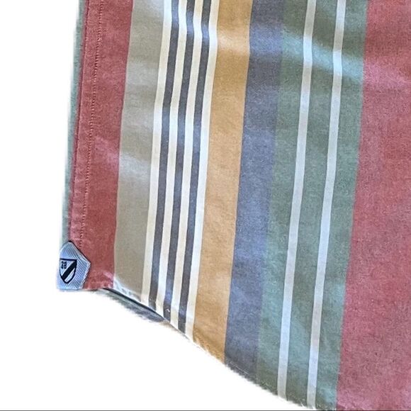 Cremiux Striped Button Up Shirt. Spring/Summer Colors. Size Med. Great Cond!! - Picture 6 of 9